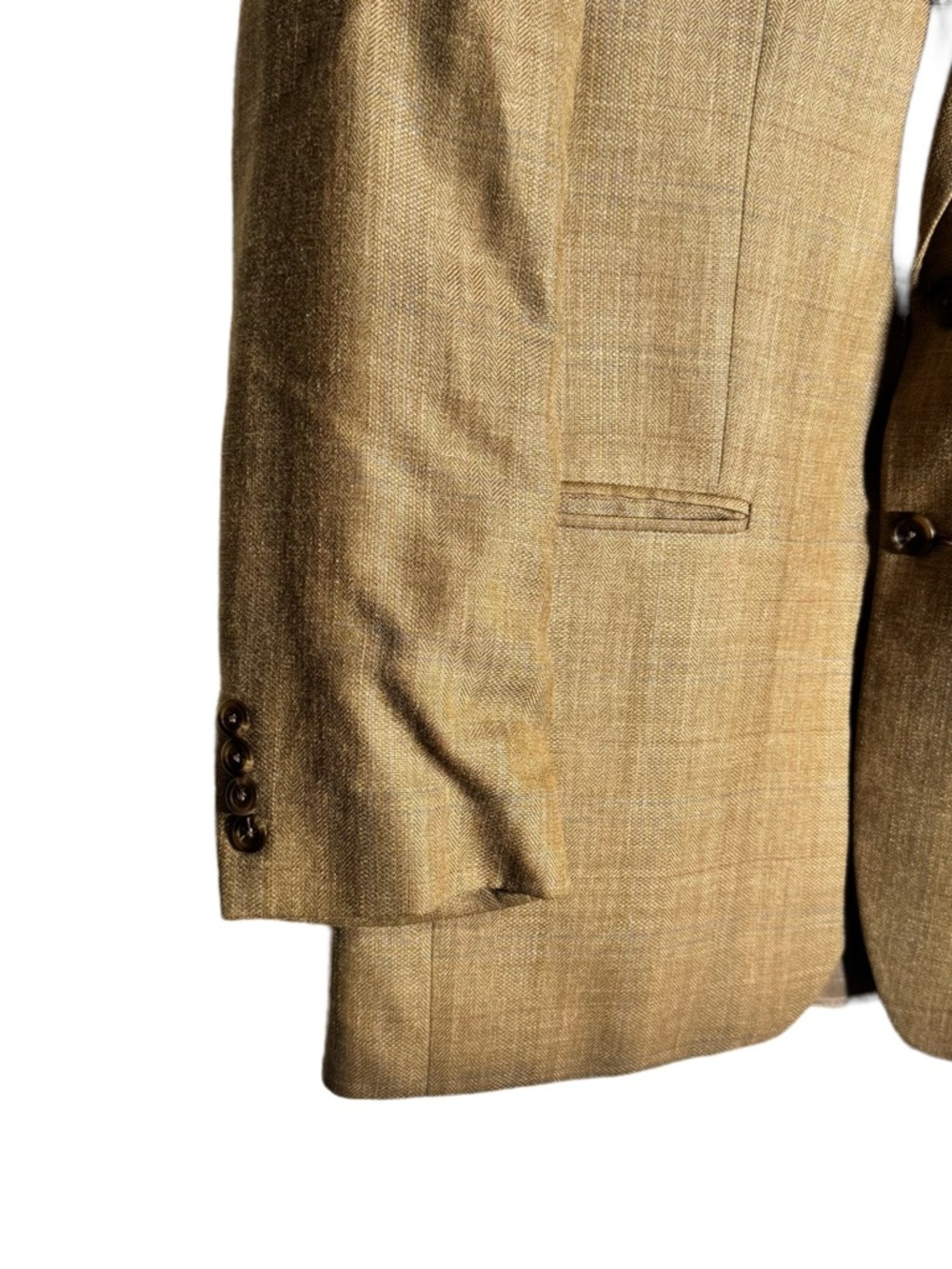 Lauren Ralph Lauren Men's 40 Regular Wool Blazer Sport Coat Tan Tweed Canada - Picture 3 of 7